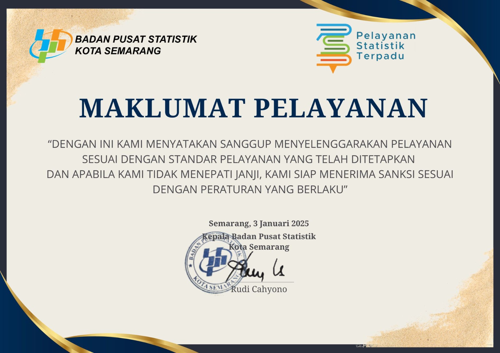 Maklumat Pelayanan